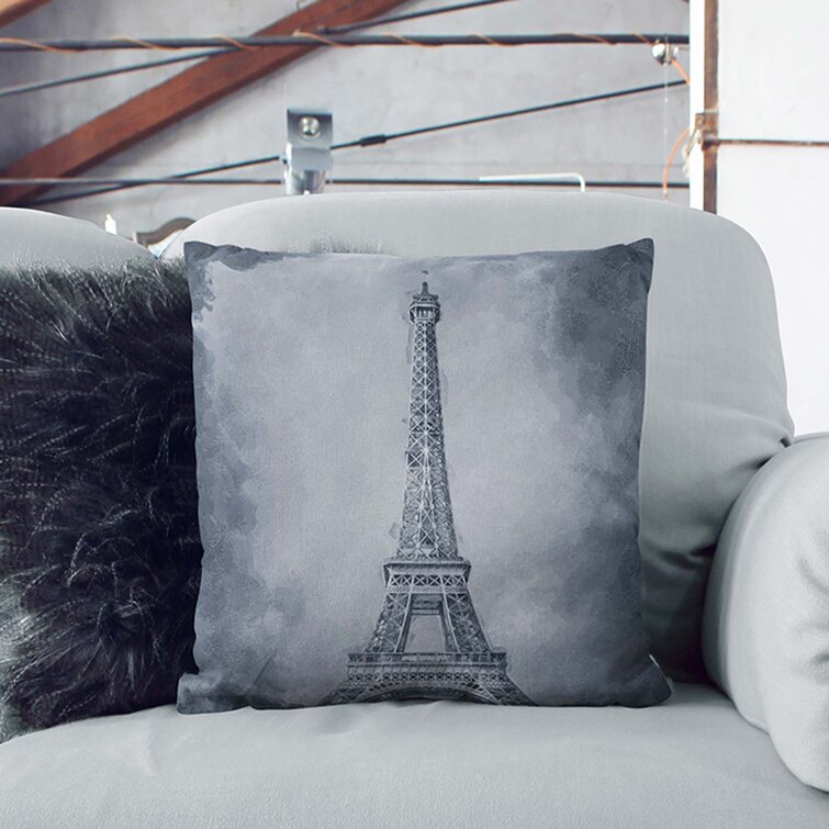 Eiffel tower shaped store pillow